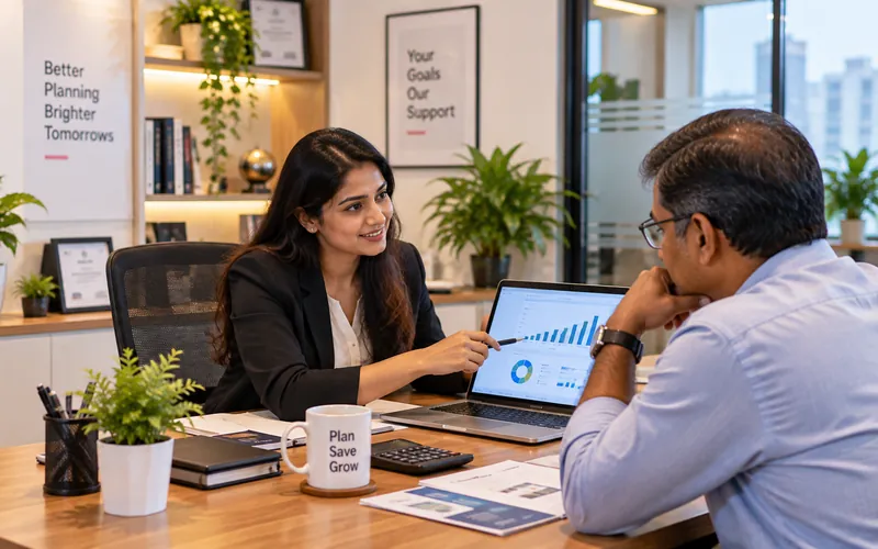 Financial services: MizUp in use